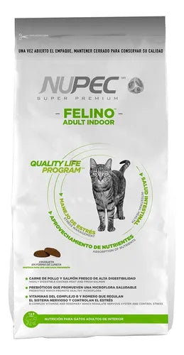 Alimento para gato Felino Indoor 3 kilos Nupec