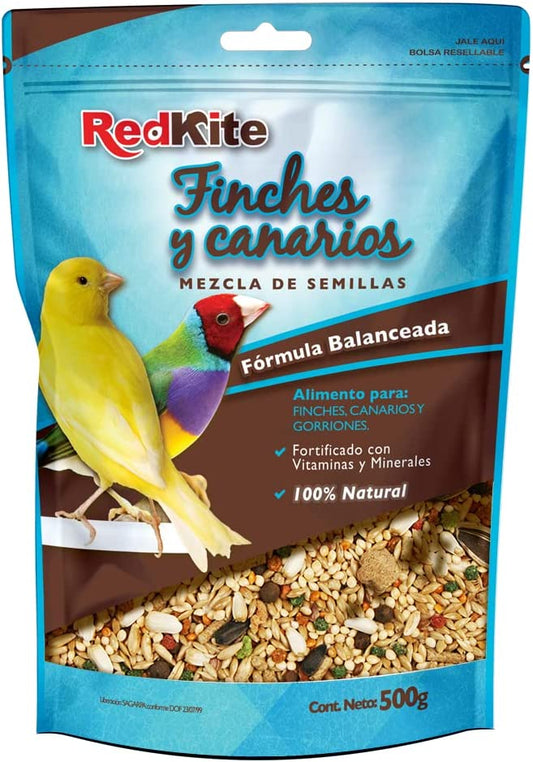 Alimento para finches y canarios Red Kite 500 Gr