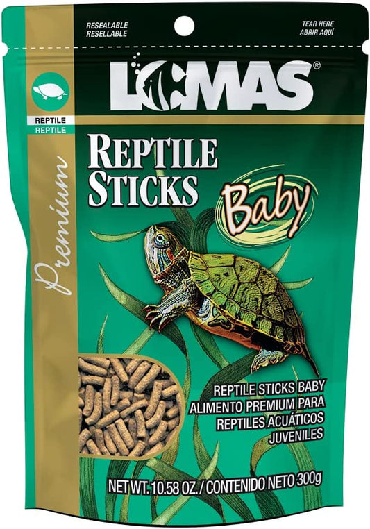 Alimento para tortugas Reptile Sticks Baby Lomas 300 Gr.