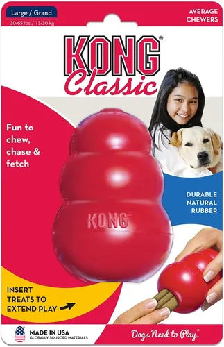 Juguete Kong Classic, para perro Tamaño Grande