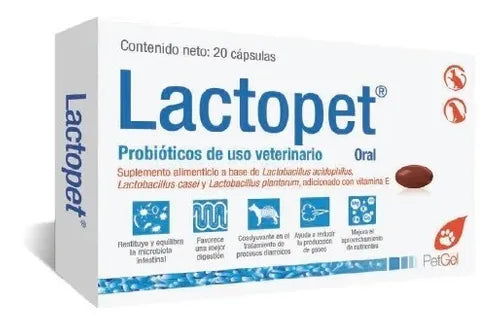 Lactopet, Probióticos para perro y gato