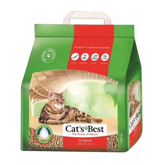 Lecho ecológico para gato Cat´s Best 2.1 Kg.