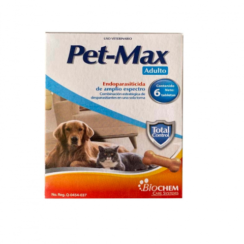 Pet Max Adulto Endoparasiticida