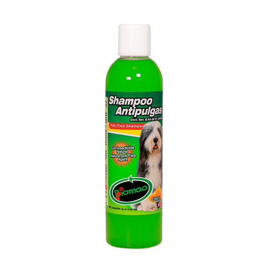 Shampoo antipulgas para perro