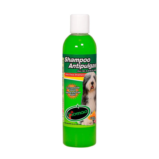 Shampoo antipulgas para perro