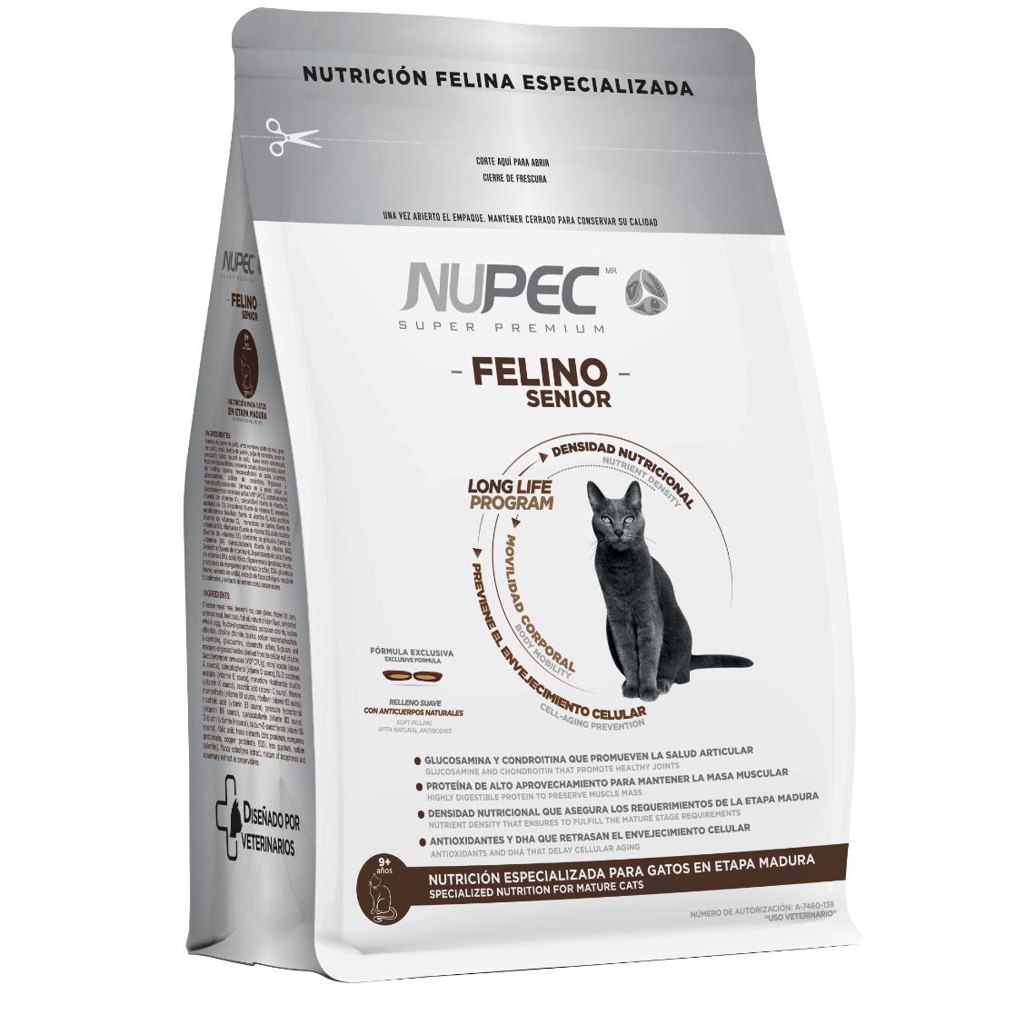 Alimento para gato Felino Senior 3 kilos