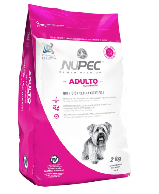 Alimento para perro Adulto razas pequeñas 2 kilos