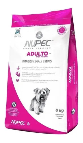 Alimento para perro Adulto razas pequeñas 8 kilos