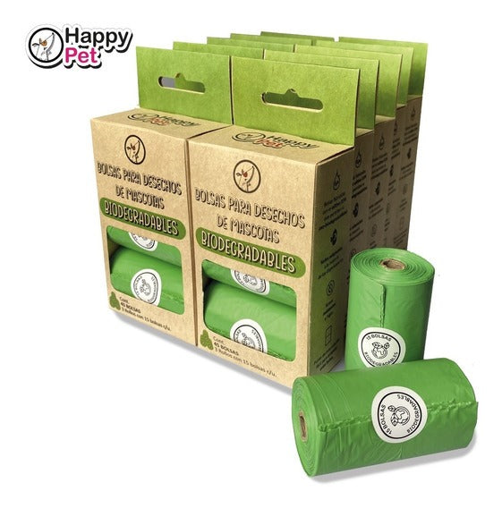 Bolsas para heces Happy Pet, 3 Rollos