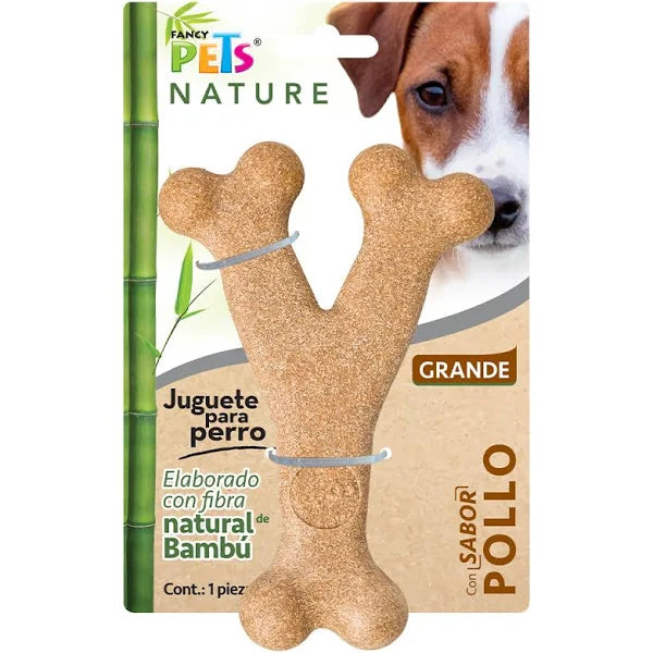 Juguete para perro, Hueso de bambú, Grande