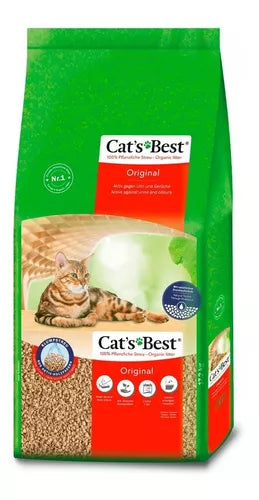 Lecho ecológico para gato Cat´s Best 17.2 Kg.