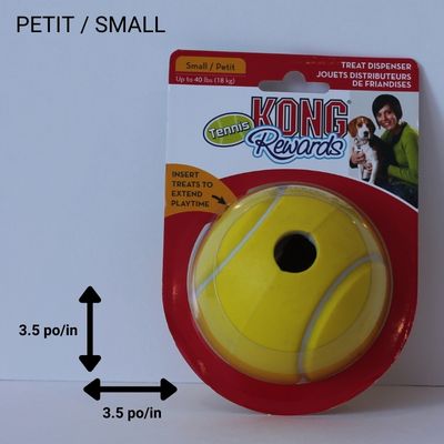 Pelota Kong Tennis Rewards, para perro Tamaño chico